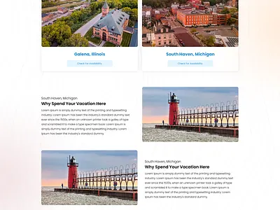 Vacation Rental Website Design 3d animation app bangladesh branding design ecommerce graphic design illustration logo motion graphics ui vector