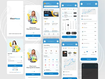 Handyman Services demand services habib handyman app handyman services home repair house repair minimal mobile app mobile app repair mobile app service app ui uiux