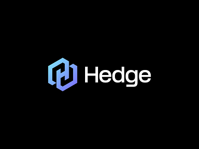 Hedge Logo Concept brand branding crypto currency figma h lettermark logo minimal solana