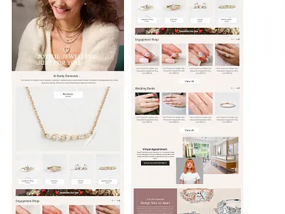 Darby Diamonds app design figma typography ui ux
