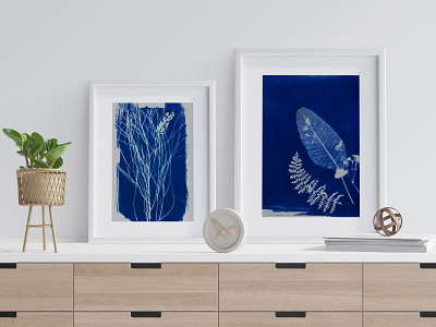 Botanical · Cyanotype analog art cyanotype flowers paiting photography plants