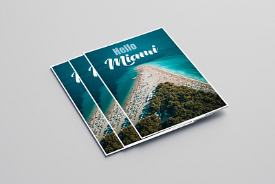 Travel Brochure adobe indesign brochure design graphic design itinerary print travel booklet travel brochure typography