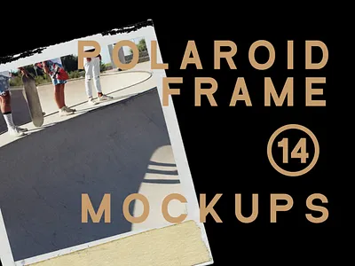 Polaroid Frame Mockups design film texture frame graphic design illustration photography polaroid polaroid frame retro vector vintage frame vintage style