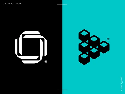 Abstract Marks abstract bucket future geometry industrial infinity innovation logo loop mark network process progress structure symbol tech