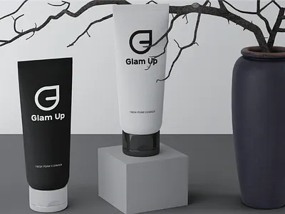 Cosmetic brand logo design branding design graphic design logo