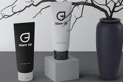 Cosmetic brand logo design branding design graphic design logo