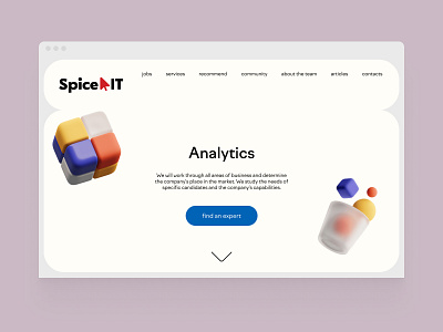 SpiceIT analytics recruitment responsive trends web web design