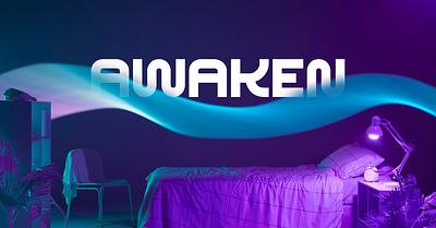 Awaken – Youth Event Key Imagery campaign design event photography