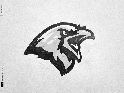 Ravens | Mascot Logo animal athletics logo baseball basketball bird branding design esports football identity lacrosse logo mascot mascot logo raven ravens sports branding sports design sports identity sports logo