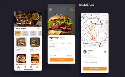BIGMEALS bigmeals delivery food ui ui app