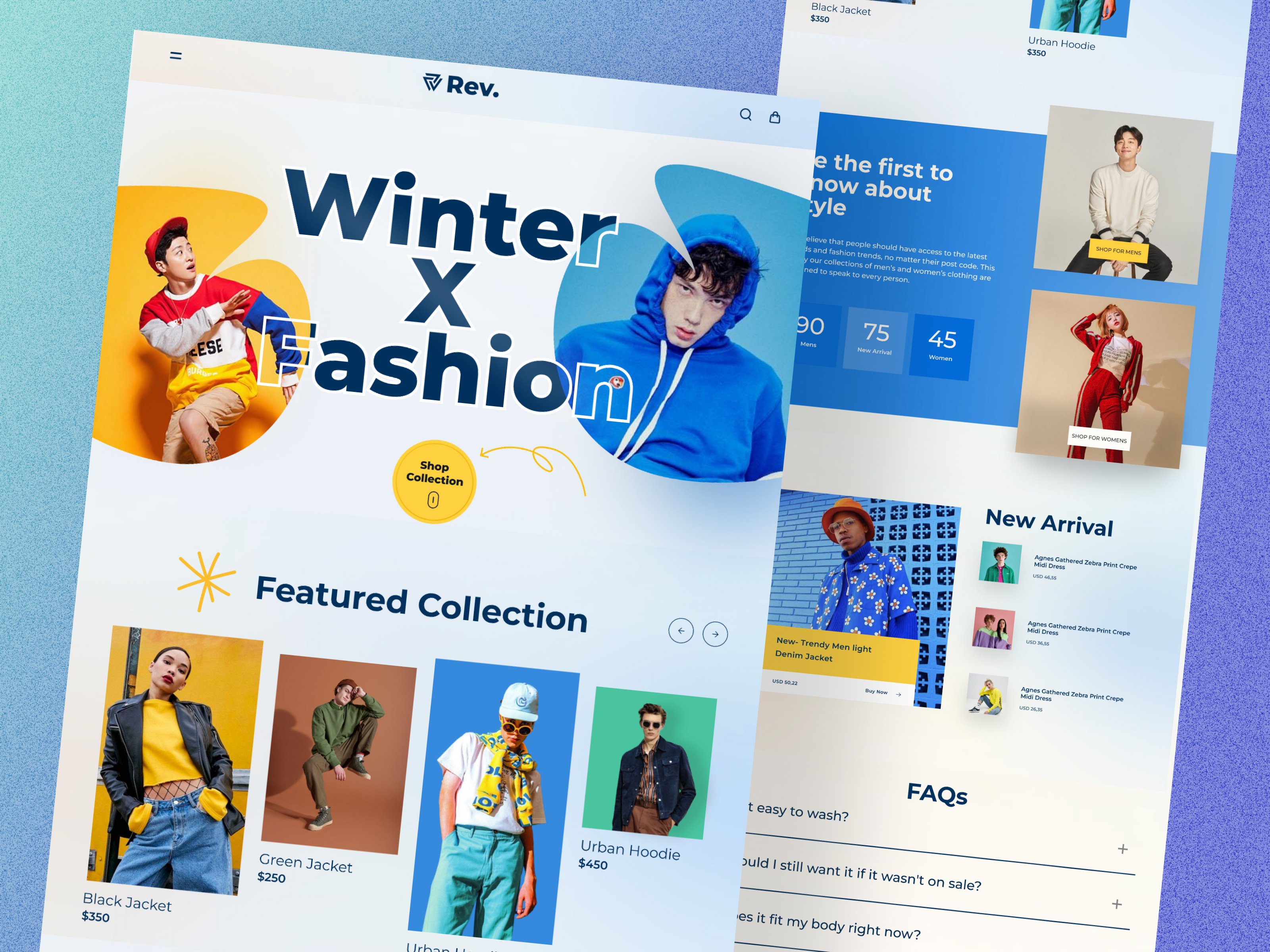 Example of Ecommerce Website Design