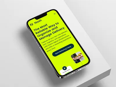 Nash - Mobile brand identity branding design graphic design illustration logo startup ui ux vector