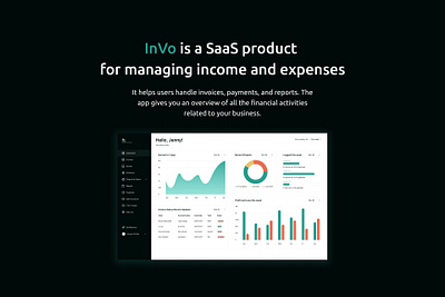 SaaS product for invoicing dashboard design finance invoice saas ui ux webdesign
