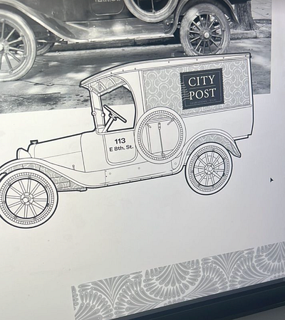 CityPost: Illustrations branding classic cars design graphic design illustration vector vintage vintage cars web design