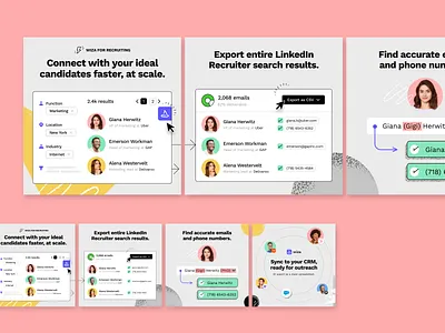 Wiza - Carousel Ad Design instagram ads