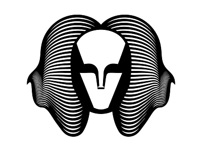 Human universe vibrations branding design graphic design logo logomark minimalistic simple symbol universe vector vibrations