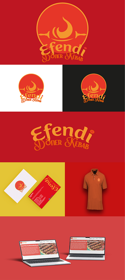 Logo Design: Efendi Doner Kebab Concept adobe branding concept work design designer designwork graphic design illustrator logo logo design logo designer mockup rubai rubai at work rubaiatwork rubaiatworkdesign