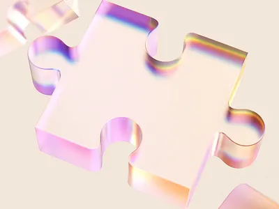 Pieces 🧩 3d 3d design abstract abstract 3d abstract design art direction branding c4d cgi cinema4d glass glass render maxon redshift redshift glass render