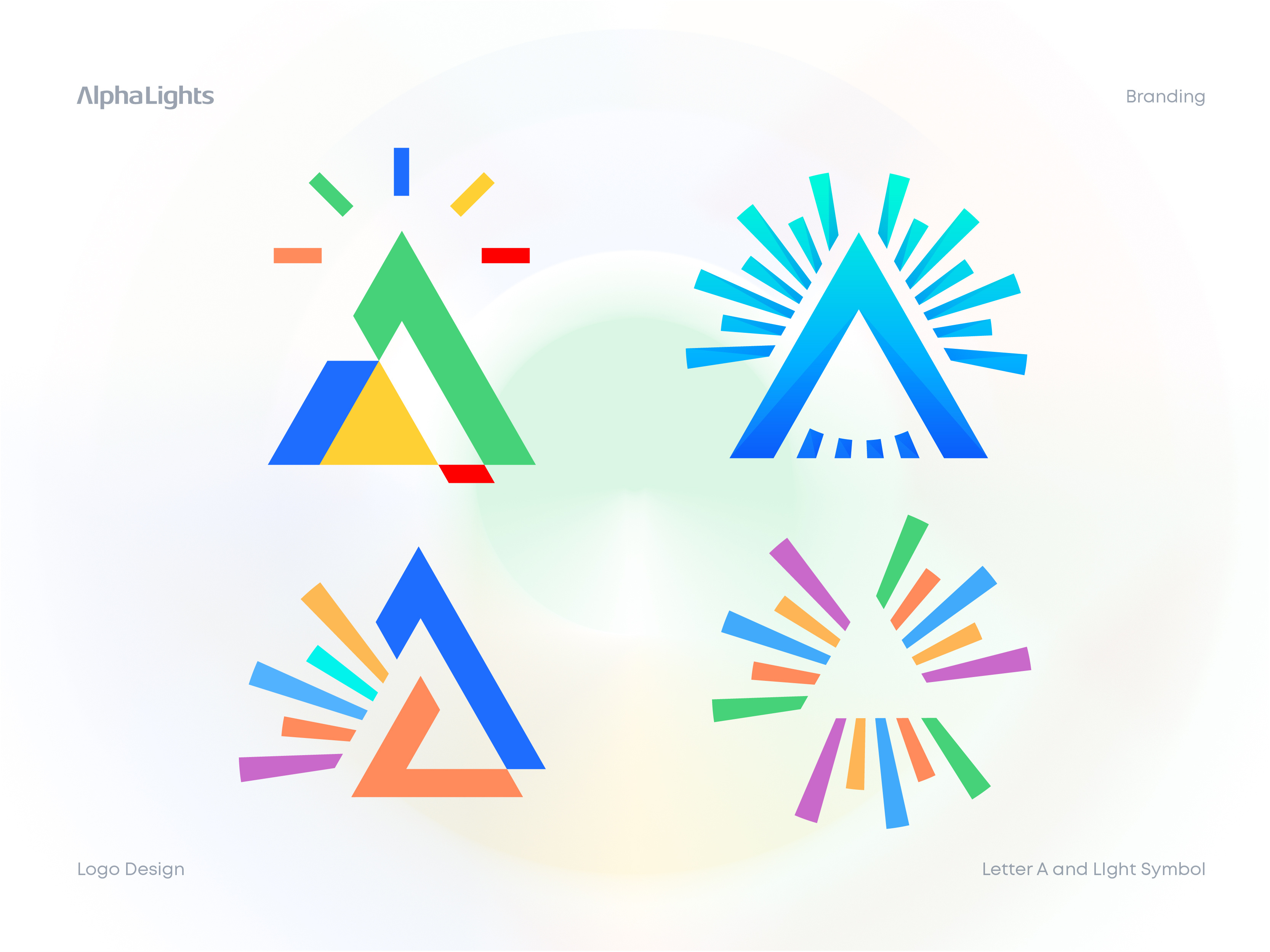 Alpha Lights Logo Ideas alpha light brand brand identity branding icon identity letter a light lighting company logo logo logo design logo mark logodesigns logos logotype mark modern lighting symbol