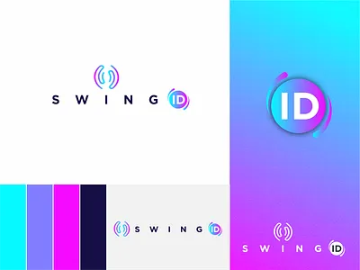 Swing Id Redesign Logo identity mark-02 application id apps logo brand identity branding design communication creative logo customdesigner data conneciton dribbble hire for designer logo logo design logomaker logotype minimalist logo modern logo modernlogo need id logo network nfc company