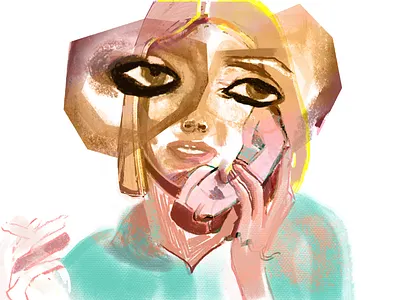 Petulant Femmes in Film color design commercial digital drawing film illustration painting procreate redesign