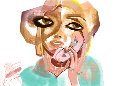 Petulant Femmes in Film color design commercial digital drawing film illustration painting procreate redesign