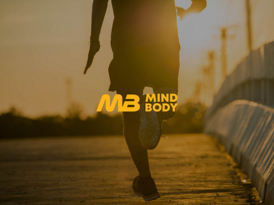 Mind body | logo design | brand identity branding design female fitness fitnes logo fitness fitness center graphic design gum gum brand gum logo logo logo gum m b mb mb logo sport logo sports logo typography vector yoga