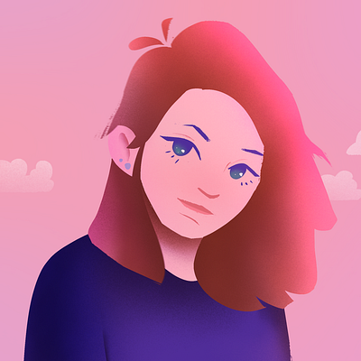 Self portrait art branding design graphic design illustration illustrator logo ui ux vector