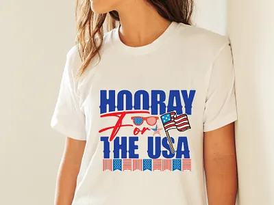 Hooray For The Usa SVG Cut File merica svg