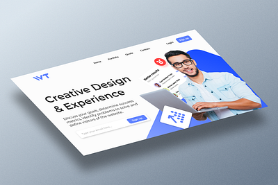 Landing Page - Software development design landingpage software ui