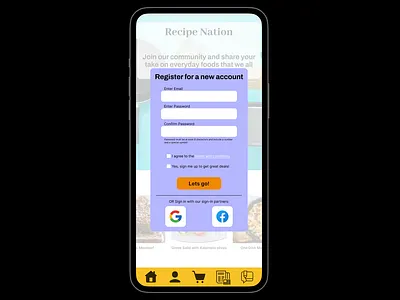 My First Daily UI Challenge #dailyUI #001 dailyui dailyui001