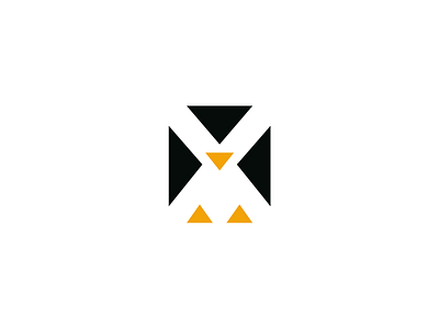 Geometric penguin brand branding design elegant geometric geometrical graphic design illustration logo logo design logotype mark minimalism minimalistic modern penguin sign triangle