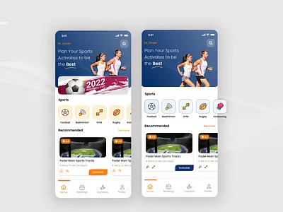 Book Sports Venues App 3d app design graphic design illustration logo ui ux