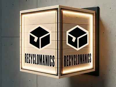 RECYCLOmanics branding character design design graphic design icon illustration logo