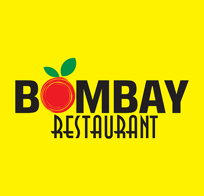 BOMBAY RESTAURANT::: LOGO DESIGN:: 2025 2d bombay branding digital marketting graphic design logo logo design restaurant yellow