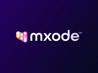 `Mxode Logo Design vector