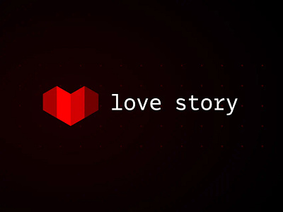 Love Story Logo Design For News Website