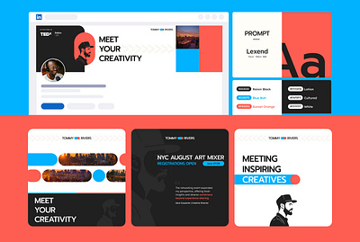 Tommy Rivers - Design System | Branding branding designsystem graphic design socialmedia ui visualidentity