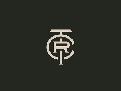 TRC Monogram Logo Design branding design graphic design vector