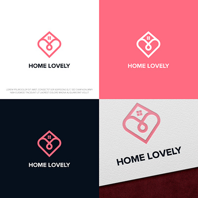 Home lover logo 3d animation branding graphic design logo motion graphics ui