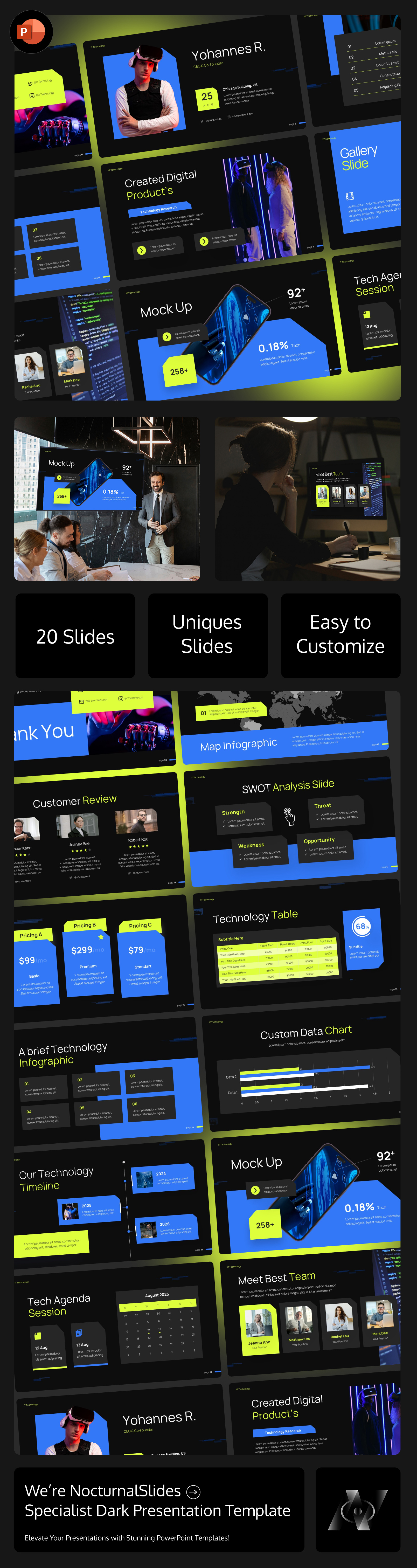 Example of Power Point Presentation Slides