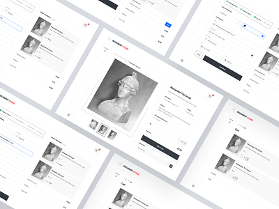 Rocknest store project cart checkout clean daily ui design designer e-commerce design ecommerce interface landing page marketplace mobile ui online store shopify shopping store trend typography ui ux
