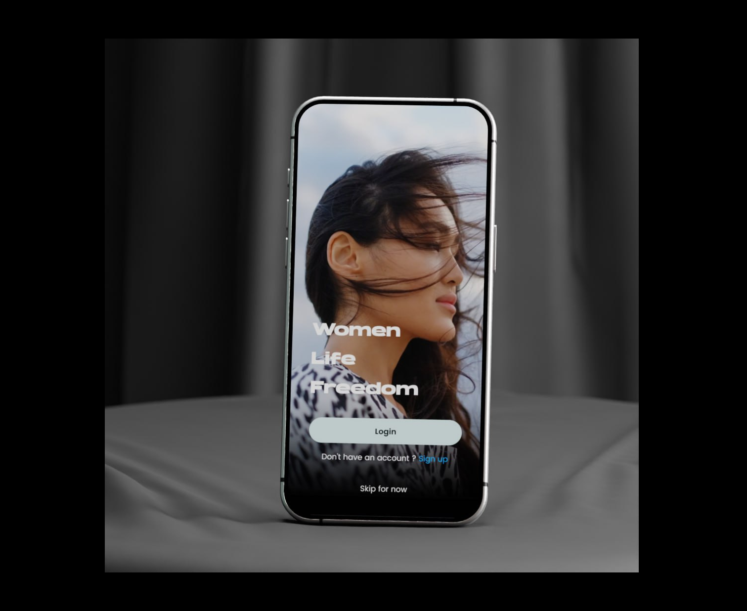 Concept App for women's rights designforchange designforgood feministdesign inspiration ui uiinspiration women womenlifefreedom