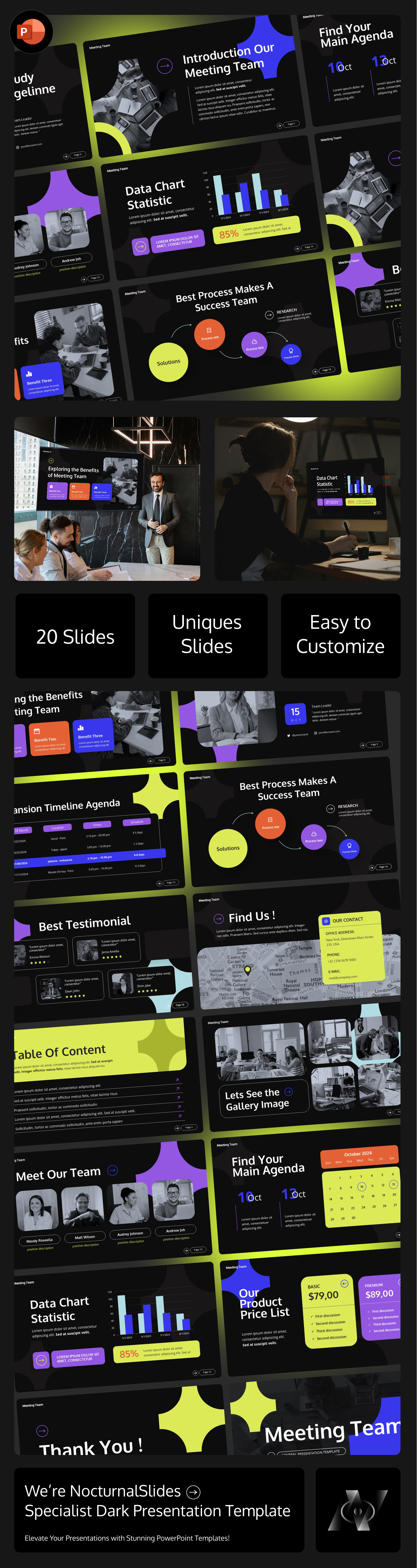 Example of Power Point Presentation Slides