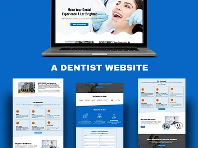 A Professional Dentist Website ghl ghl website gohighlevel gohighlevel website kajabi kajabi landing page kajabi website landing page showit squarespace squarespace website web design website website design wix landing page wix website wordpress wordpress website