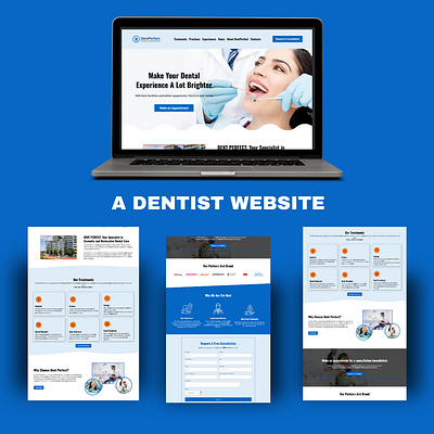 A Professional Dentist Website ghl ghl website gohighlevel gohighlevel website kajabi kajabi landing page kajabi website landing page showit squarespace squarespace website web design website website design wix landing page wix website wordpress wordpress website