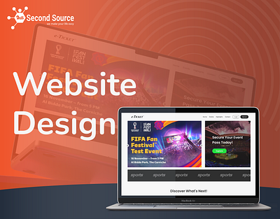 Ticket booking website by second source 2ndsource branding desigin design graphic design illustration logo ui ux website