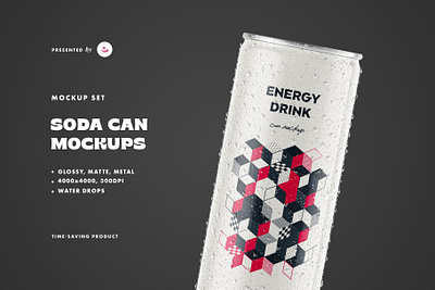 Tall Can Mockup aluminium branding can free freebie identity mockup product soda