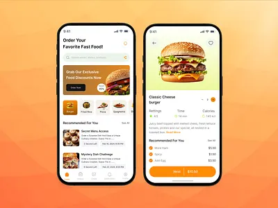 Food Delivery Mobile App app delivery delivery app fast food food food app food delivery food delivery app food delivery service ios mobile app mobile app design online food order restaurant restaurant app ui ui design uiux ux