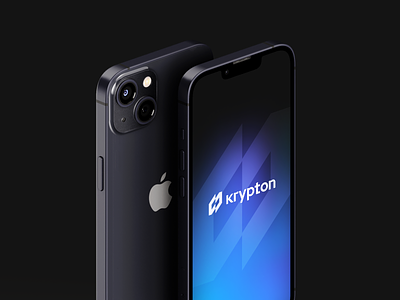 Krypton - Branding design for the NFT platform blockchain brand identity branding branding design clean crypto graphic design logo logo for startup logotype minimal nft